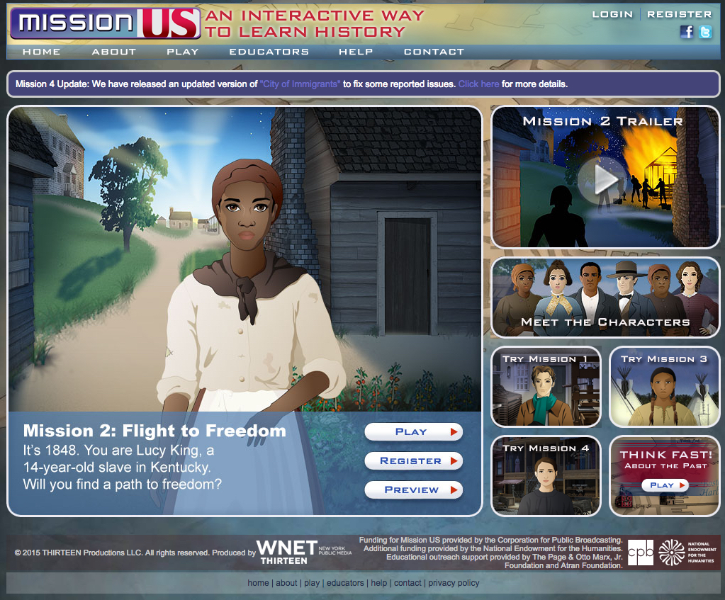 Mission US: Flight to Freedom